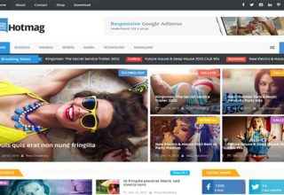 Hotmag Blogger Template