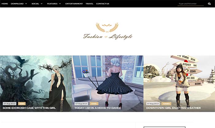 Lifestyle-Blogger-Template