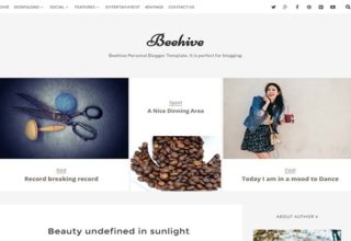Beehive Blogger Template
