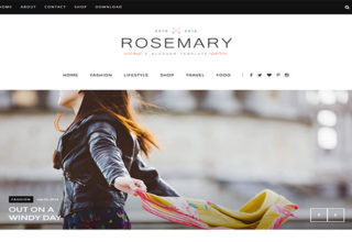 Rosemary Blogger Template