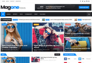 Magone Blogger Template